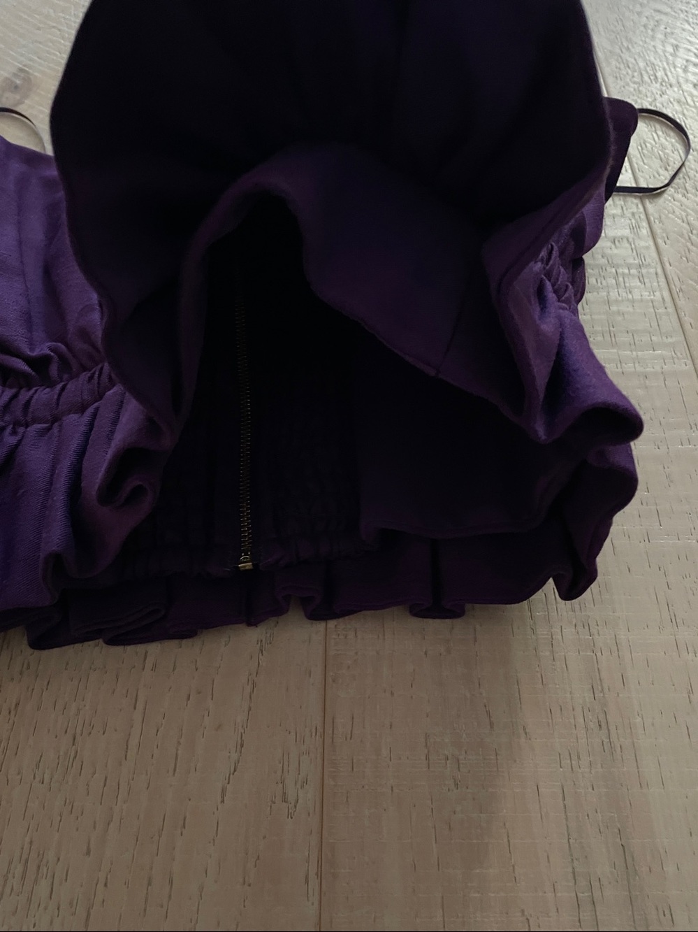 Sezane Bustier. Gioia Purple. 36 - Picture 8 of 14